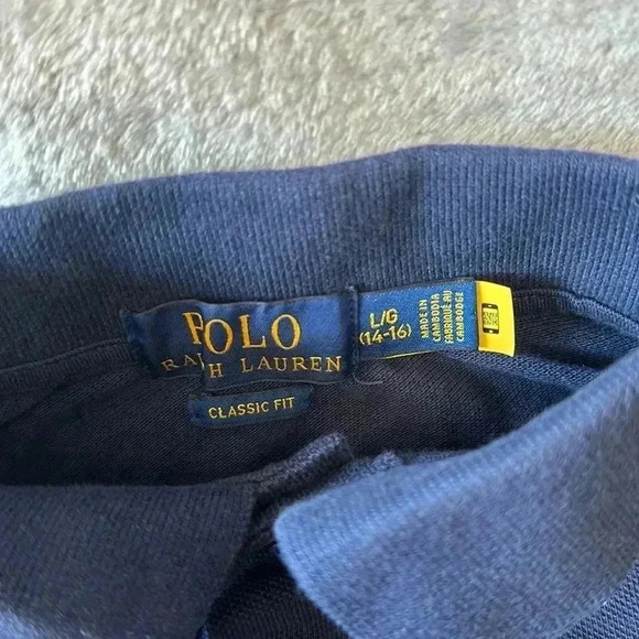 POLO - Ralph Lauren -  polo shirt. Size L (14/16) - Picture 2 of 3